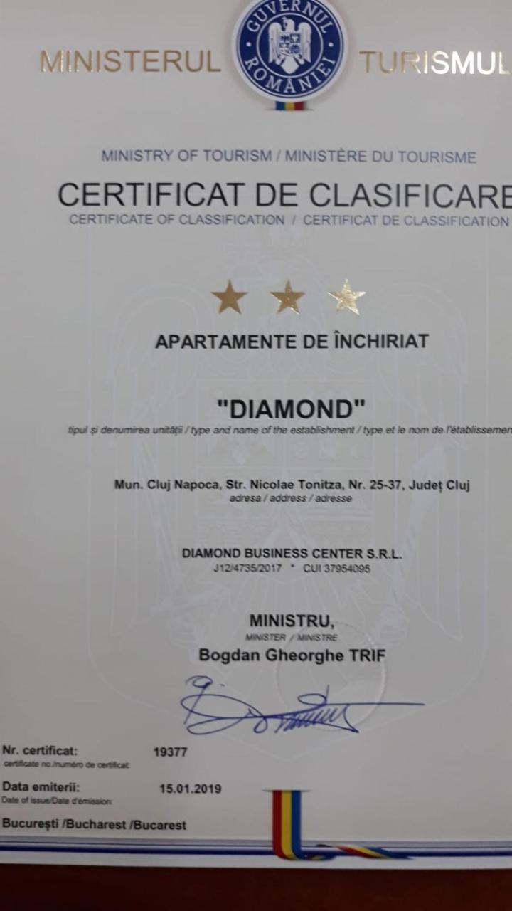 Diamond Aparthotel Клуж-Напока Екстериор снимка